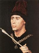 WEYDEN, Rogier van der, Portrait of Antony of Burgundy